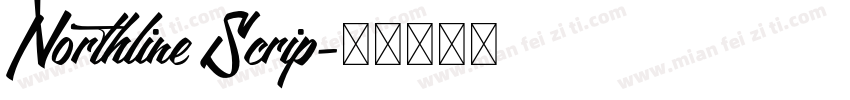 Northline Scrip字体转换